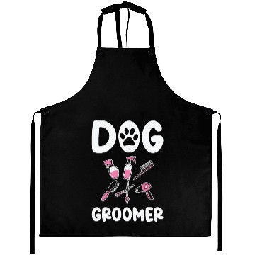 Discover Dog Groomer Canine Grooming Hygiene Aprons
