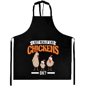 Discover I Just Really Like Chickens Ok Chicken Aprons