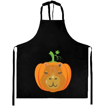 Discover Capybara with a pumpkin Aprons