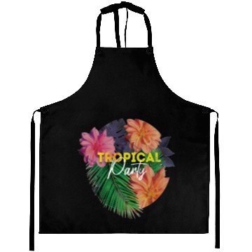 Discover Tropical Party Aprons