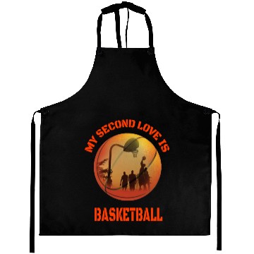Discover My second love is Basketball Aprons