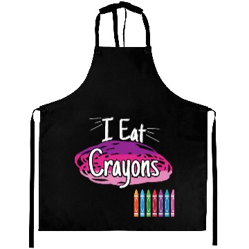 Discover I Eat Crayons Aprons