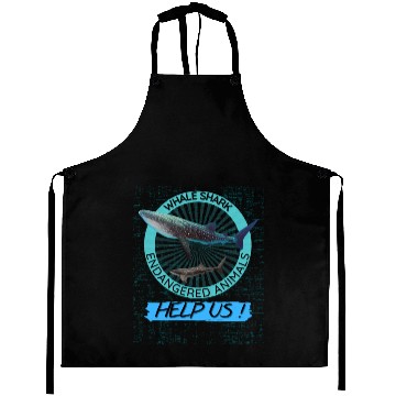 Discover Protect Marine Animal Whale Shark Aprons