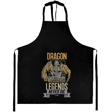 Discover Dragon Legends Never Die Aprons