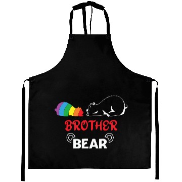 Discover LBGT Flag Gay Pride Human Brother Bear Aprons