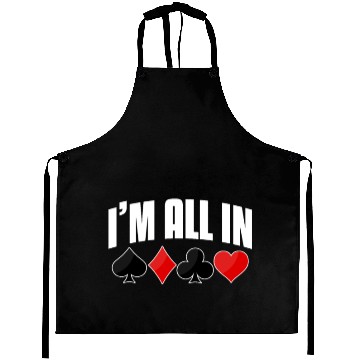 Discover I'm All In, Poker Aprons