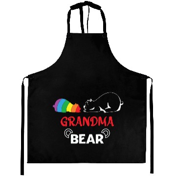 Discover LBGT Flag Gay Pride Human Grandma Bear Aprons