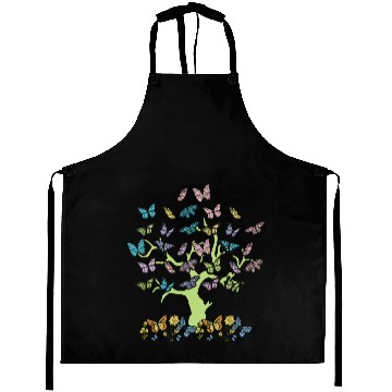 Discover Colorful Butterflies Forest Nature Trees Aprons