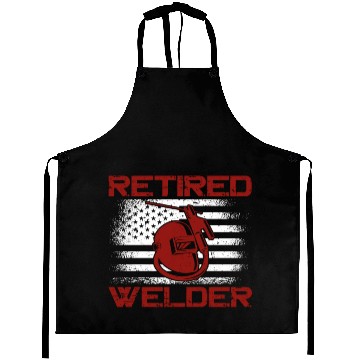 Discover Welder Welding Retirement Vintage Aprons