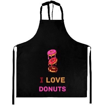 Discover I LOVE DONUTS Aprons