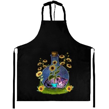 Discover Cat Nap In A Jar Aprons