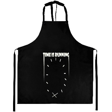 Discover Time Is Running Aprons