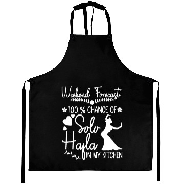 Discover Weekend Forecast: 100 % Chance Of Solo Hafla In My Aprons