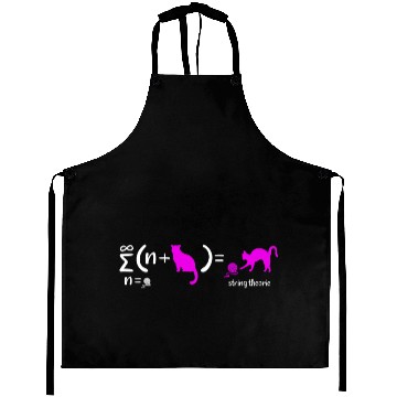 Discover String Theory Nerd Physics Schrodinger's Cat Aprons