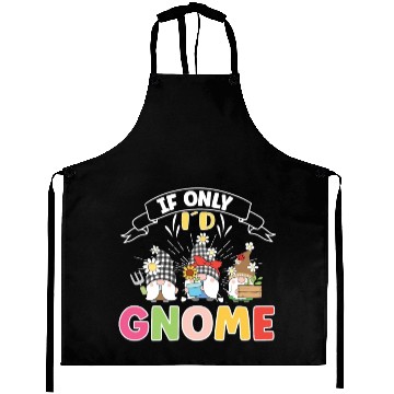 Discover Garden Gnomes Gnome Lover Funny Gnome Gardening Aprons