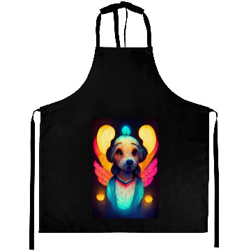 Discover Angel Dog 020 Aprons