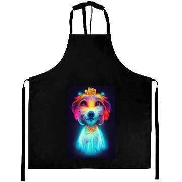 Discover Angel Dog 027 Aprons