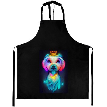 Discover Angel Dog 025 Aprons
