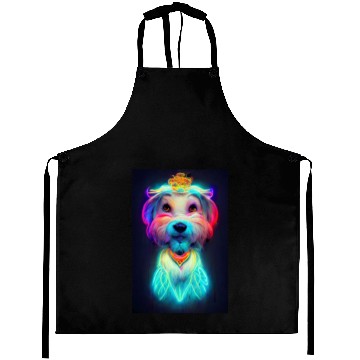 Discover Angel Dog 029 Aprons
