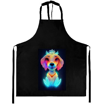 Discover Angel Dog 032 Aprons
