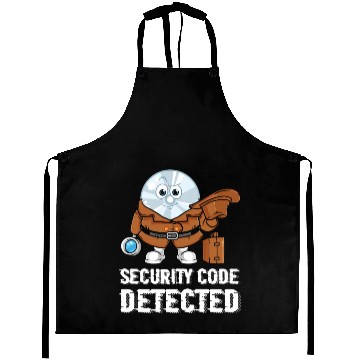 Discover Network And Computer Security Hard Disc Detective Aprons