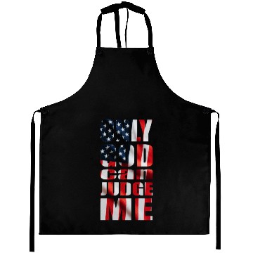 Discover Only God can Judge Me usa Aprons