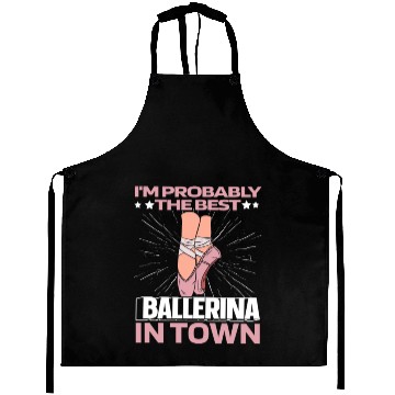 Discover Ballet Ballerina Funny Aprons