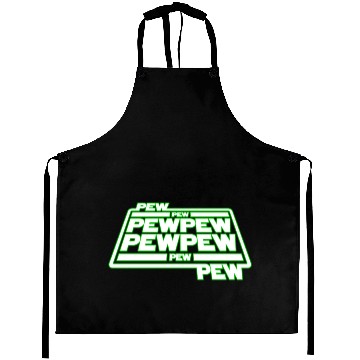 Discover Pew Pew Pew Aprons