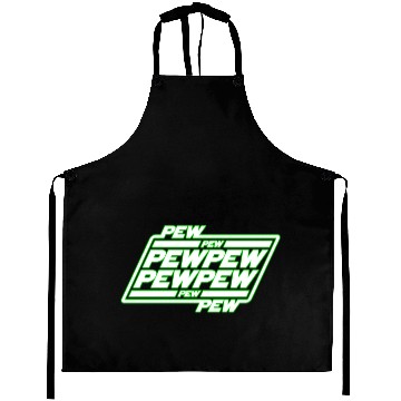 Discover Pew Pew Pew Aprons