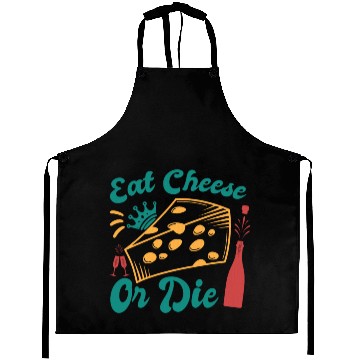 Discover Eat Cheese Or Die Aprons