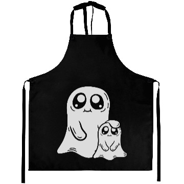 Discover dad child ghost comic Aprons