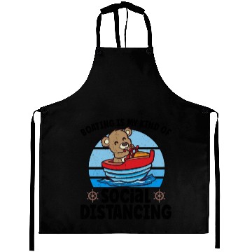 Discover Sailing Sailboat Boating Kid Child Yacht Boat Aprons