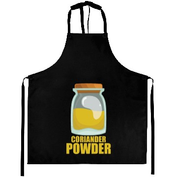 Discover Coriander Powder Spice Flavor Food Cooking Aprons