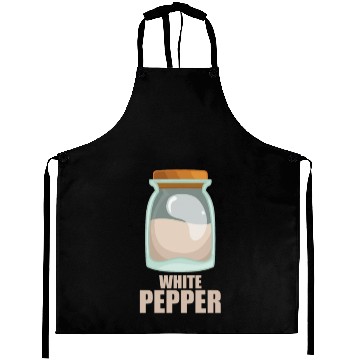 Discover White Pepper Spice Flavor Food Cooking Aprons