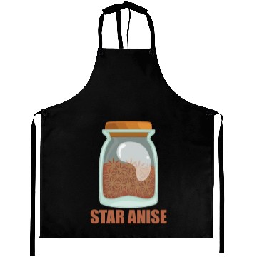 Discover Star Anise Spice Flavor Food Cooking Aprons