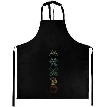 Discover Ski love winter mountains alps slope skiing Aprons