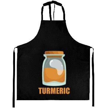 Discover Turmeric Spice Flavor Food Cooking Aprons