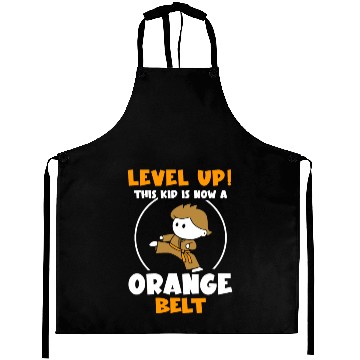 Discover Level Up! This kid is now a green belt Aprons