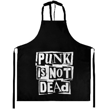 Discover punk is not dead Aprons