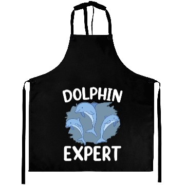 Discover Dolphin Expert Dolphins Cute Lover Girls Aprons