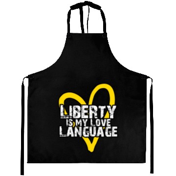 Discover Liberty Love Aprons