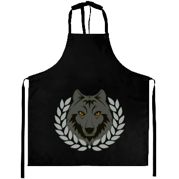 Discover alpha wolf Aprons