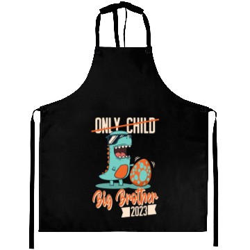 Discover Only Child Dinosaur Baby Egg 2023 Big Brother Aprons