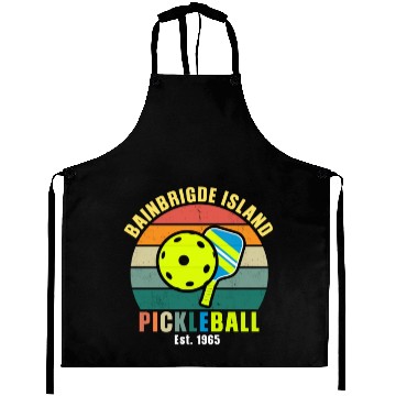 Discover Bainbridge Island pickleball Est 1965 Aprons