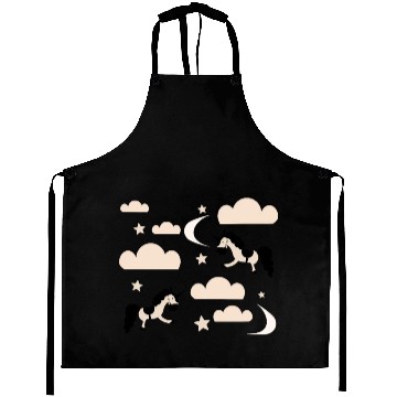 Discover Unicorn rainbow Aprons