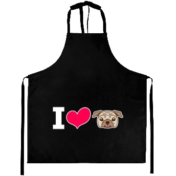 Discover I Love Pug Aprons