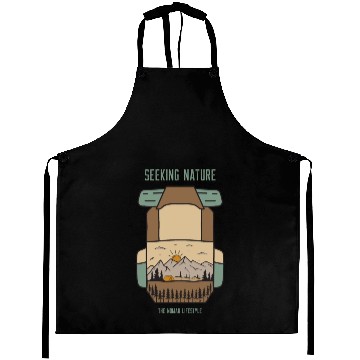 Discover Seeking Nature - The Nomad Lifestyle Aprons