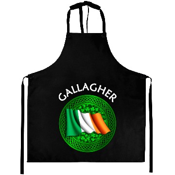 Discover Gallagher Shamrock & Irish Flag Aprons