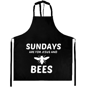 Discover BEES AND JESUS SUNDAY Aprons