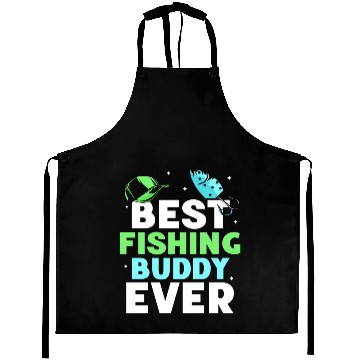 Discover Best Fishing Buddy Ever Fisher Buddies Fisherman Aprons